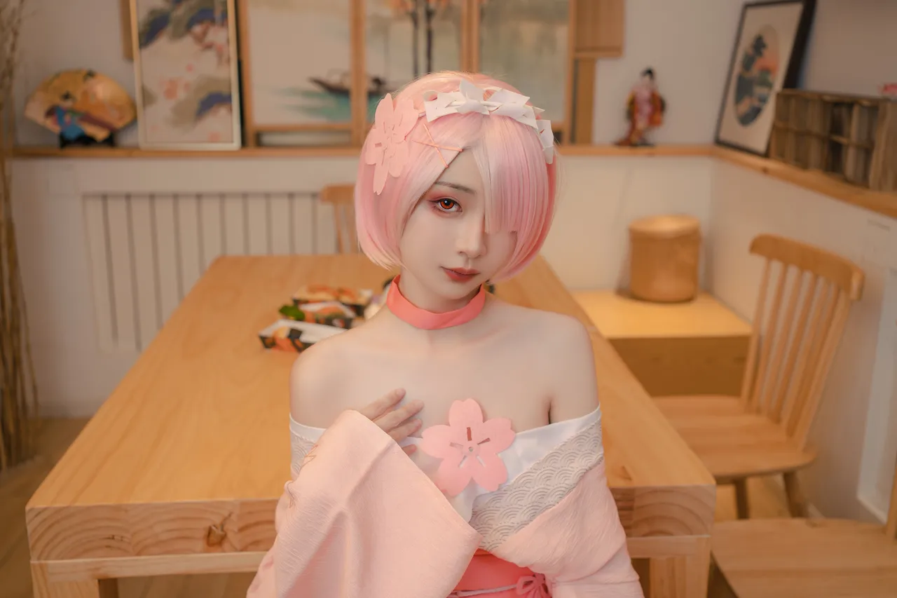 爆机少女喵小吉 NO.047 &amp;金鱼✨kinngyo - 从零开始的女体盛宴-erohere34.webp